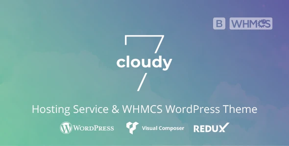 Cloudy 7 – Hosting Service & WHMCS WordPress Theme