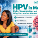 HPV in men risks transmission and vaccination awareness by Inocul8 Clinic